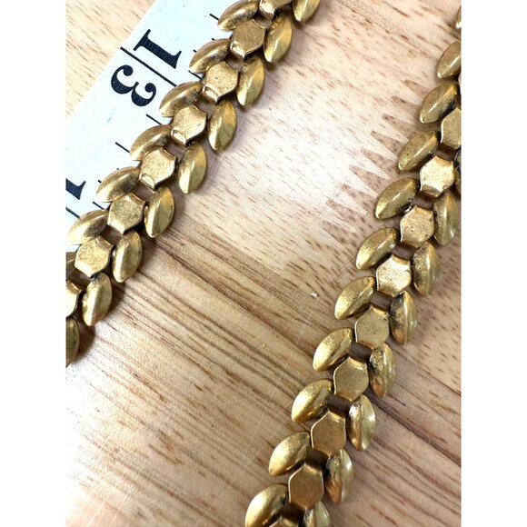 Stella & Dot Mae Trellis Statement Necklace Gold Chain Multicolor Gemstones 13.5 - Picture 8 of 12